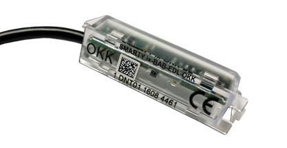 The SMARTY ix-BAB-EDL-OKK communication adapter for plug-in meters with EDL protocol (source: Sagemcom Dr. Neuhaus GmbH)