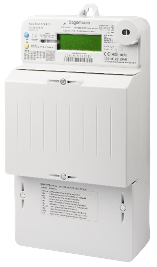 Figure 2: Modern metering device Siconia® SMARTY BZ-PLUS for the smart metering system in Germany